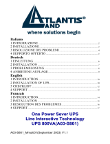 Atlantis Land OnePower A03-S801 Manuale utente
