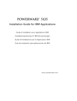 Powerware 5125 P33 Guida d'installazione