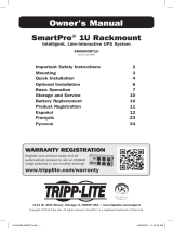 Tripp Lite SMX500RT1U UPS Manuale del proprietario