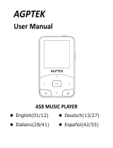 AGPtek A58 Manuale del proprietario
