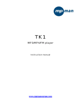MPMan TK1 Guida utente
