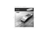 Samsung YP-53Z Manuale utente
