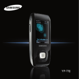 Samsung YP-T9JQB Manuale utente