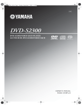Yamaha DVD-S2300 Manuale utente