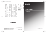Yamaha MCX-2000 Manuale utente