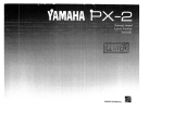 Yamaha PX-3 Manuale del proprietario