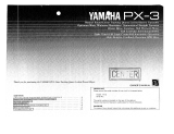 Yamaha PX-3 Manuale del proprietario