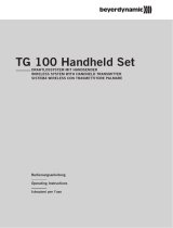 Beyerdynamic TG 100 Handheld Set Band 2 Manuale utente