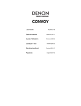 Denon Pro­fes­sional Convoy Manuale utente