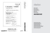 Clarion NAX983HD Manuale utente