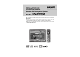 Sanyo NV-E7000 - Portable GPS And Mobile DVD Entertainment System Istruzioni per l'uso