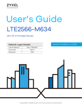 ZyXEL LTE2566-M634 Guida utente