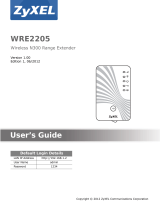 ZyXEL WRE2205 Manuale del proprietario