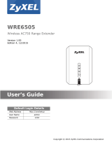 ZyXEL WRE6505 Manuale utente