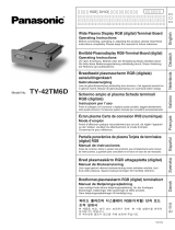 Panasonic TY42TM6D Istruzioni per l'uso