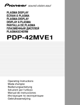 Pioneer PDP-42MVE1 Manuale utente
