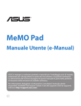 Asus MeMO Pad HD 7 (ME173X) Manuale del proprietario