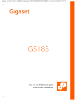 Gigaset GS185 Guida utente