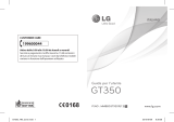 LG GT350.AAGRRD Manuale utente