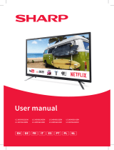 Sharp LC-24CHG6132EM Manuale utente