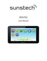 Sunstech Kids 7 QC Manuale del proprietario