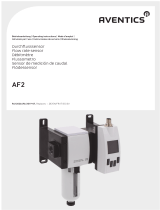 AVENTICS Flow rate sensor, series AF2 Manuale del proprietario