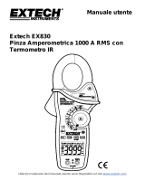 Extech Instruments EX830 Manuale utente