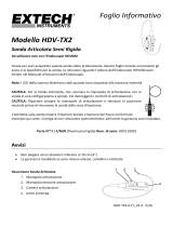 Extech Instruments HDV-TX2 Manuale utente
