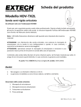Extech Instruments HDV-TX2L Manuale utente