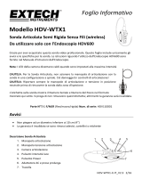 Extech Instruments HDV-WTX1 Manuale utente