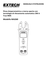 Extech Instruments MA260 Manuale utente