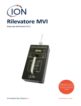 Ion Science MVI portable mercury detector Manuale utente