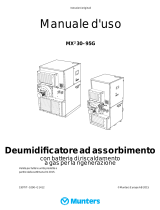 Munters MX2G Manuale del proprietario