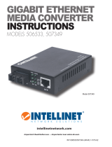 Intellinet Gigabit Ethernet Single-Mode Media Converter Istruzioni per l'uso