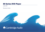 Cambridge Audio DVD86 Manuale utente