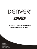Denver DWM-100USBBLACKMK3 Manuale utente
