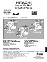 Hitachi DZ-GX20A Manuale del proprietario