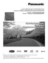 Panasonic CRT Television CQ-VD5005W Manuale utente