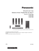 Panasonic SCBTT290EGK Istruzioni per l'uso