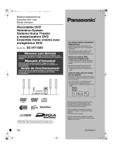 Panasonic SCHT1500 Manuale del proprietario