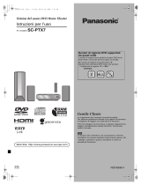 Panasonic SCPTX7 Istruzioni per l'uso