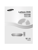 Samsung DVD-F1080 Manuale utente