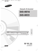 Samsung DVD-HR721 Manuale utente