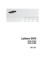 Samsung DVD-P360 Manuale utente