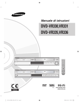 Samsung DVD-VR330 Manuale utente