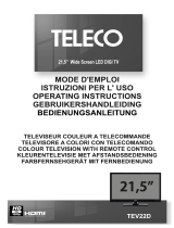 Teleco Televisore TEV22D Manuale utente