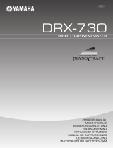 Yamaha PianoCraft DRX-730 Manuale del proprietario