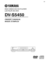 Yamaha DV-S5450 Manuale del proprietario