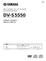 Yamaha DV-S5550 Manuale del proprietario