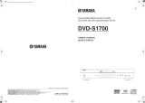 Yamaha DVD-S1700B Manuale utente